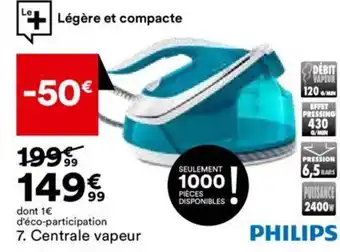 BUT Centrale vapeur offre