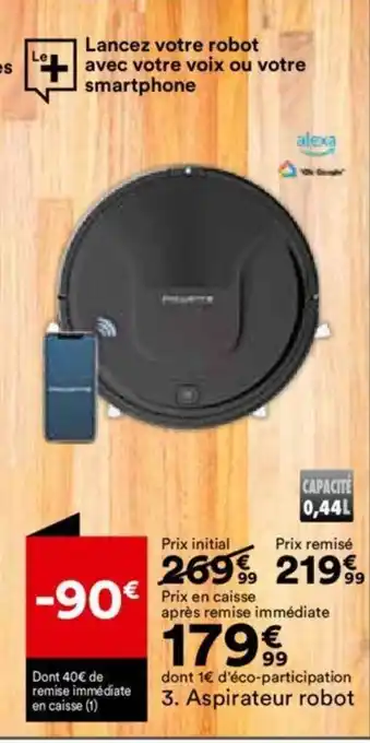 BUT Aspirateur robot offre