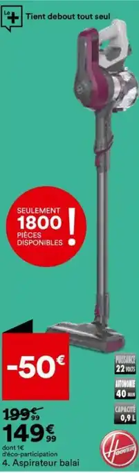 BUT Aspirateur balai offre