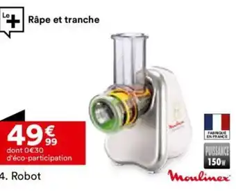 BUT ROBOT MOULINEX DJ753E10. offre