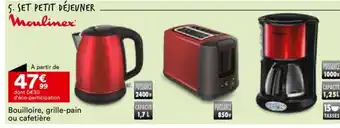 BUT Bouilloire, grille-pain ou cafetière offre