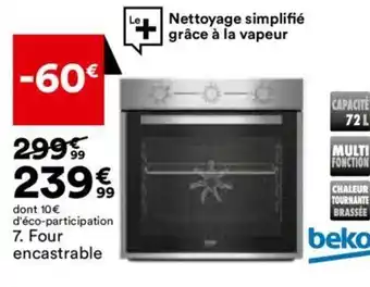BUT Four Encastrable Beko BBIE14100X offre