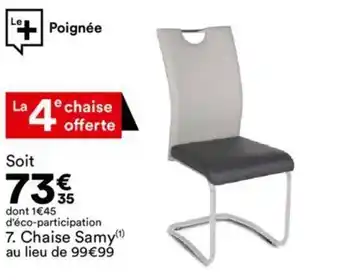 BUT Chaise Samy offre