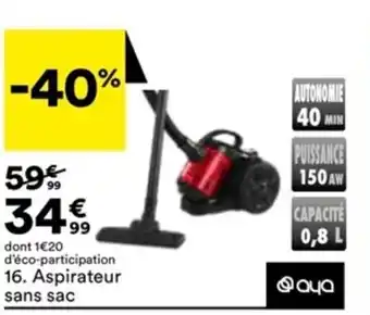 BUT Aspirateur sans sac offre