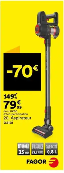BUT Aspirateur balai offre