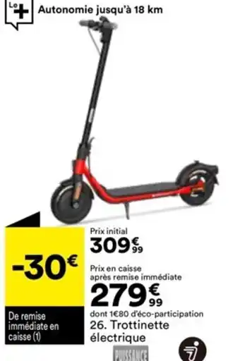BUT Trottinette Electrique offre