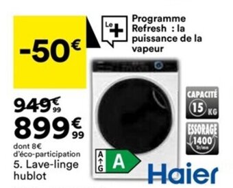 BUT Lave-linge hublot offre