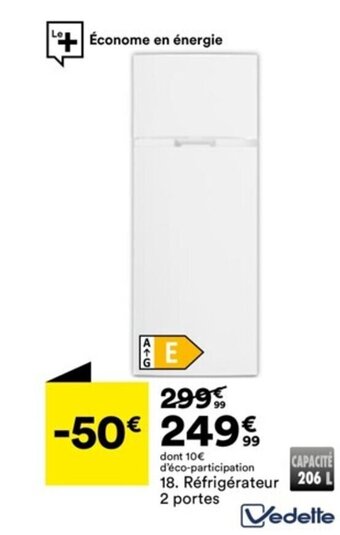 BUT Réfrigérateur 2 portes offre