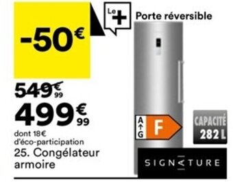BUT Congélateur armoire offre