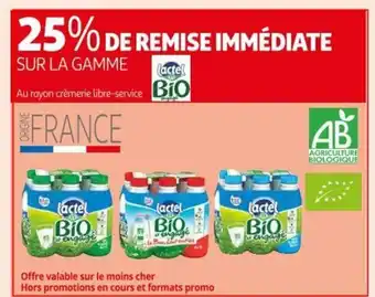 Auchan SUR LA GAMME lactel offre