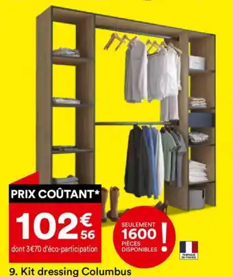 BUT 9. Kit dressing Columbus offre
