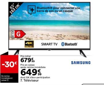 BUT SAMSUNG Téléviseur offre