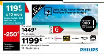 BUT Philips Téléviseur offre