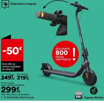 BUT Trottinette électrique offre