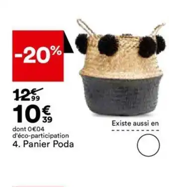 BUT Panier Poda offre
