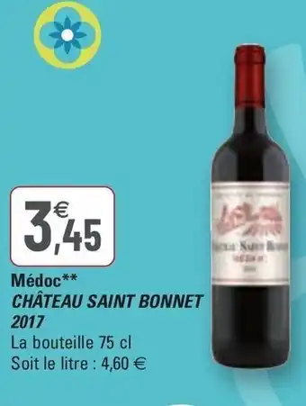 Médoc** Chùteau Saint Bonnet 2017