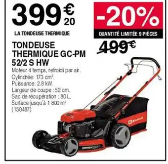TONDEUSE THERMIQUE GC-PM