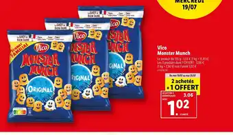 Lidl Vico Monster Munch offre
