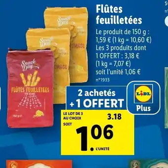 Flûtes feuilletées