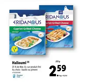 Lidl Halloumi (4) offre