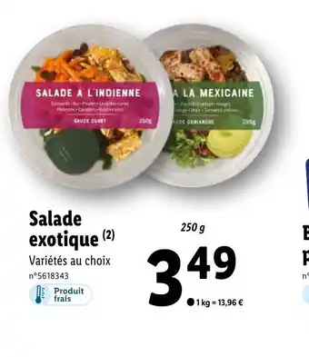 Lidl Salade exotique (²) offre