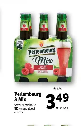 Lidl Perlembourg & Mix offre