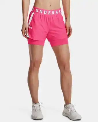 Under Armour Short ua play up 2-en-1 pour femme offre