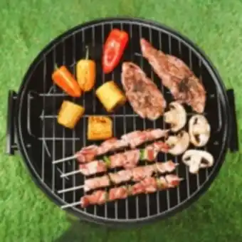 E.Leclerc Brico Barbecue au charbon à roulettes kekai michigan 46x44x70 cm couvercle, clapets et cendrier amovible couleur noir offre