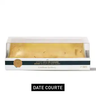 Comtesse du Barry Foie gras de canard entier mi-cuit du sud-ouest 200g offre