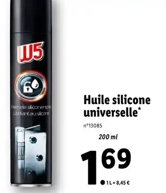Lidl Huile silicone universelle* offre