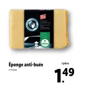 Lidl Éponge anti-buée offre