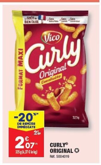ALDI Curly original offre