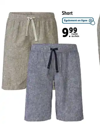 Lidl Short offre