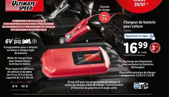Lidl Chargeur de batterie offre