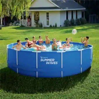 Provence Outillage Piscine tubulaire (ø5.49x1.22m) summerwaves offre