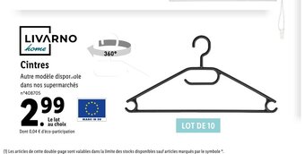 Lidl Cintres offre