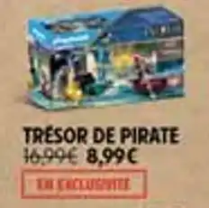 Intermarché Playmobil trésor de pirate offre
