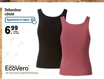 Lidl Débardeur côtelé offre