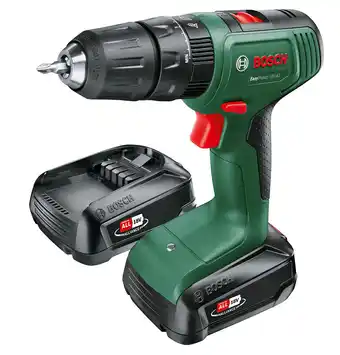 Castorama Perceuse visseuse à percussion sans fil bosch easyimpact 18v-40 18v - 2x2ah offre