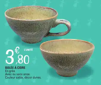 E.Leclerc BOLÉE À CIDRE offre