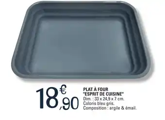 E.Leclerc PLAT À FOUR "ESPRIT DE CUISINE" offre