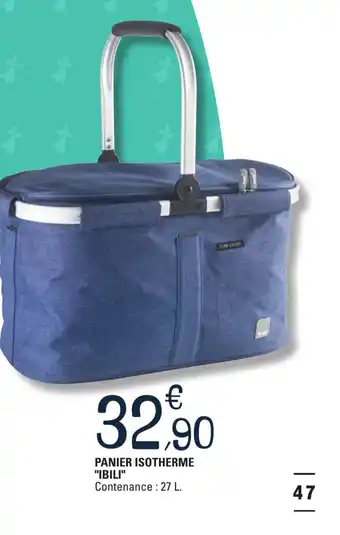 E.Leclerc PANIER ISOTHERME "IBILI" offre