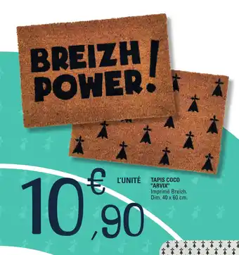 E.Leclerc TAPIS COCO "ARVIX" offre