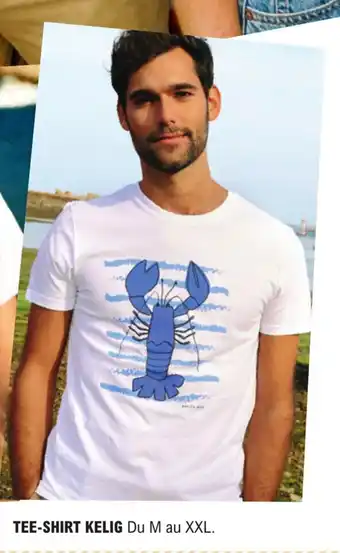 E.Leclerc TEE-SHIRT KELIG Du M au XXL. offre