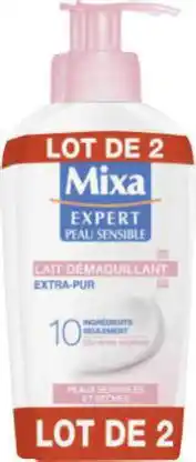 Géant Casino Lait démaquillant Extra-Pur Expert Peau Sensible offre