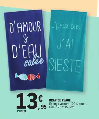 DRAP DE PLAGE