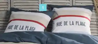 E.Leclerc PARURE HOUSSE DE COUETTE + 2 TAIES D'OREILLER "TODAY" offre