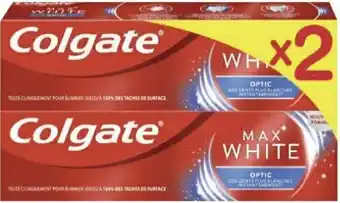 Géant Casino Dentifrice MaxWhite Optic offre