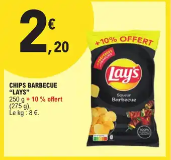 CHIPS BARBECUE "LAYS"