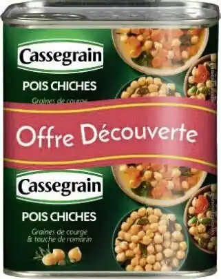 Pois chiches Graines de courge & touche de romarin